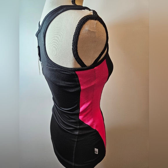 Karrimor Long Bra Stretch Run Top W/Back Shoulder Pocket Size XS #W-353 - Picture 8 of 15